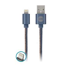 Zobrazit detail produktu Datov kabel Forever Jeans USB/Lightning 1m 2A modr