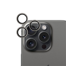 Zobrazit detail produktu Epico ochrann sklo zadnho fotoapartu pro Apple iPhone 15 Pro/15 Pro Max vesmrn ern