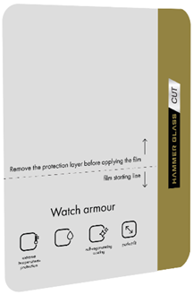 Ochrann flie Hammer Glass Watch Armour pro wearables do 5 palc