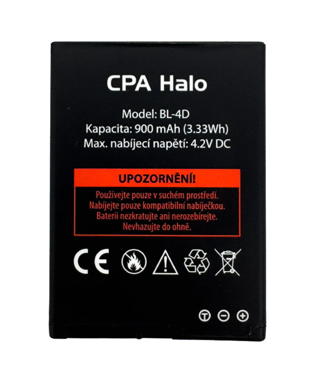 Baterie 900 mAh Li-Ion pro CPA Halo 11