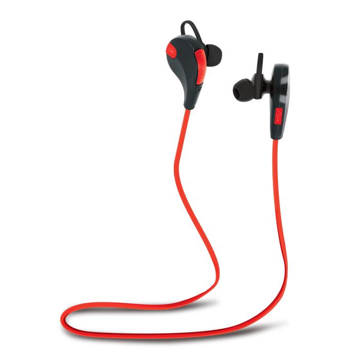 Bluetooth sluchátka Forever BSH-100 černo červené