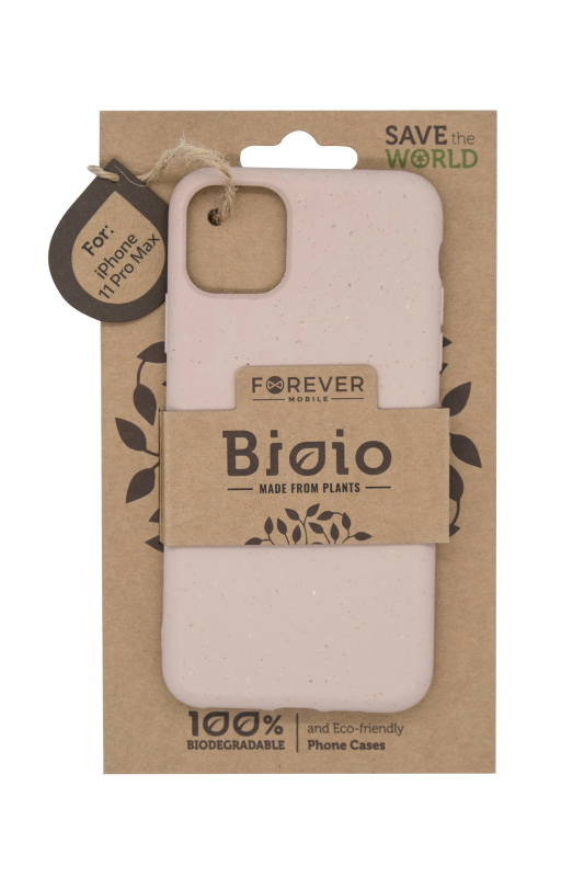 Zadní kryt Forever Bioio pro iPhone 11 Pro Max růžový