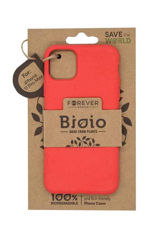 Zadní kryt Forever Bioio pro iPhone 11 Pro Max červený