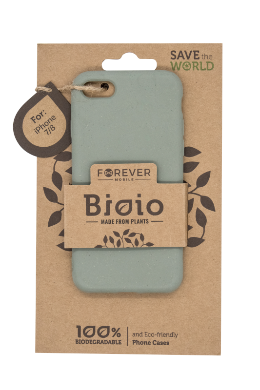 Zadní kryt Forever Bioio pro iPhone 7/8/SE (2020/2022) zelený