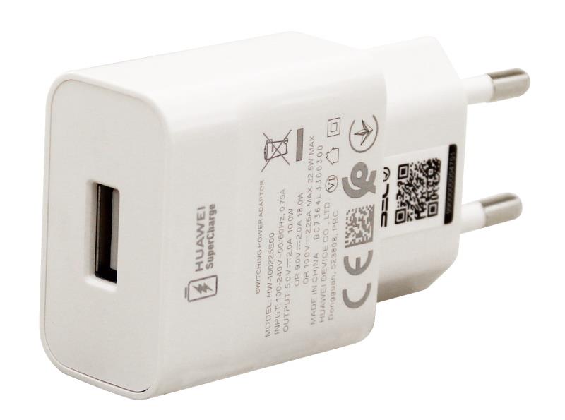 Rychlonabíječka do sítě s USB-C kabelem Huawei CP404B bílá