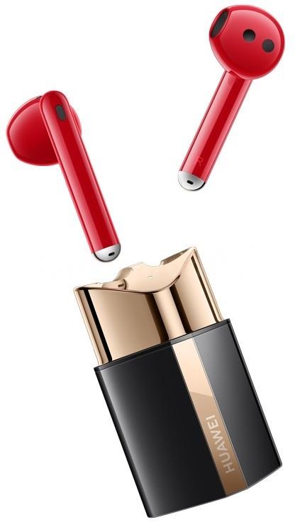 Bluetooth sluchátka Huawei FreeBuds Lipstick červené