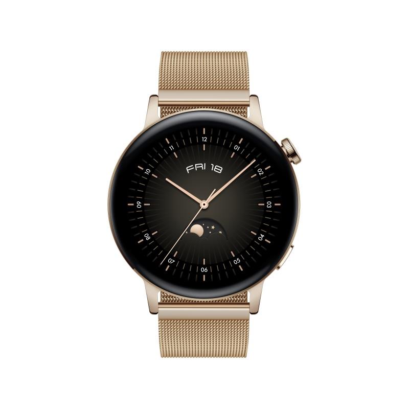 Hodinky Huawei Watch GT 3 Elegant 42 mm zlaté