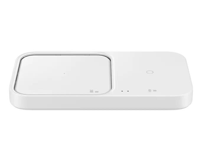 Bezdrátová duální nabíječka Samsung 15W, bez kabelu v balení EP-P5400BWEGEU bílá