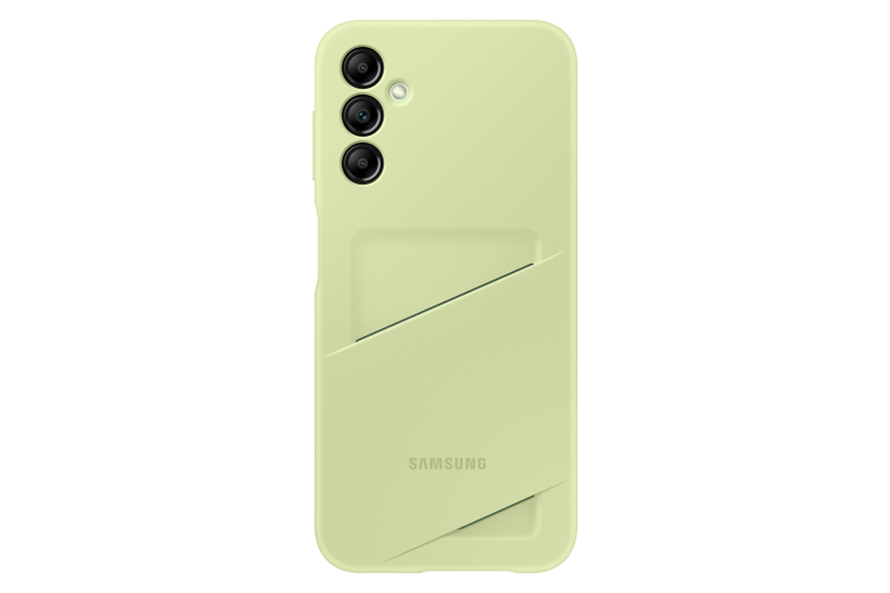 Zadní kryt s kapsou na kartu pro Samsung Galaxy A14 EF-OA146TGEGWW lime