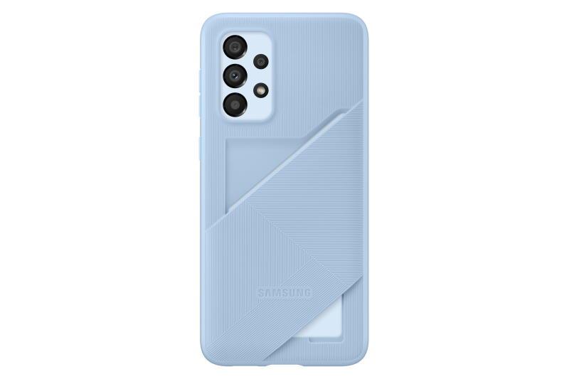 Zadní kryt s kapsou na kartu pro Samsung Galaxy A33 5G EF-OA336TLEGWW modrý