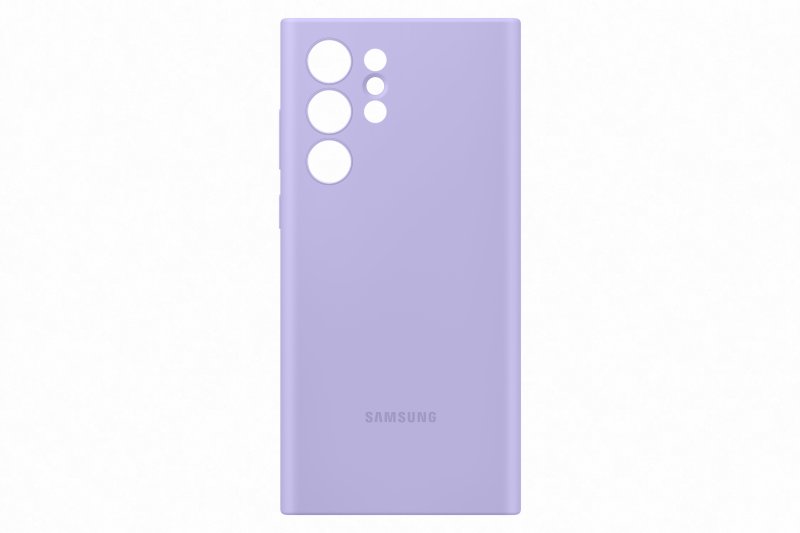 Ochranný kryt Silicone Cover pro Samsung Galaxy S22 Ultra EF-PS908TVEGWW fialový