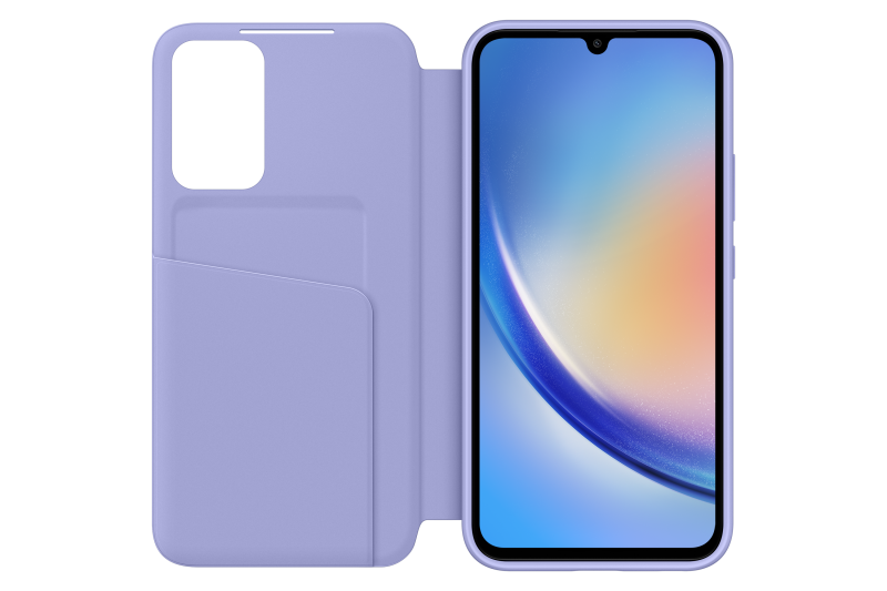 Flipové pouzdro Smart View pro Samsung Galaxy A34 EF-ZA346CVEGWW blueberry