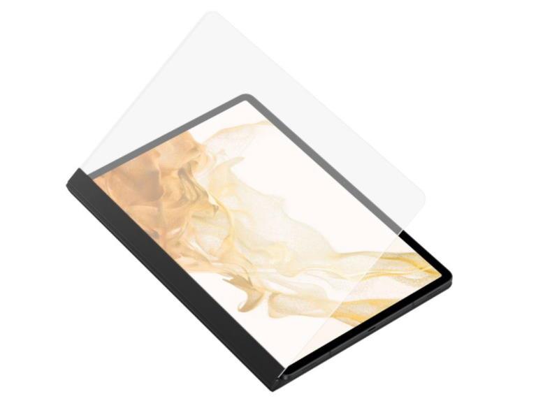 Průhledné pouzdro Note View pro Samsung Galaxy Tab S7 Plus/S7 FE/S8 Plus EF-ZX800PBEGEU černé