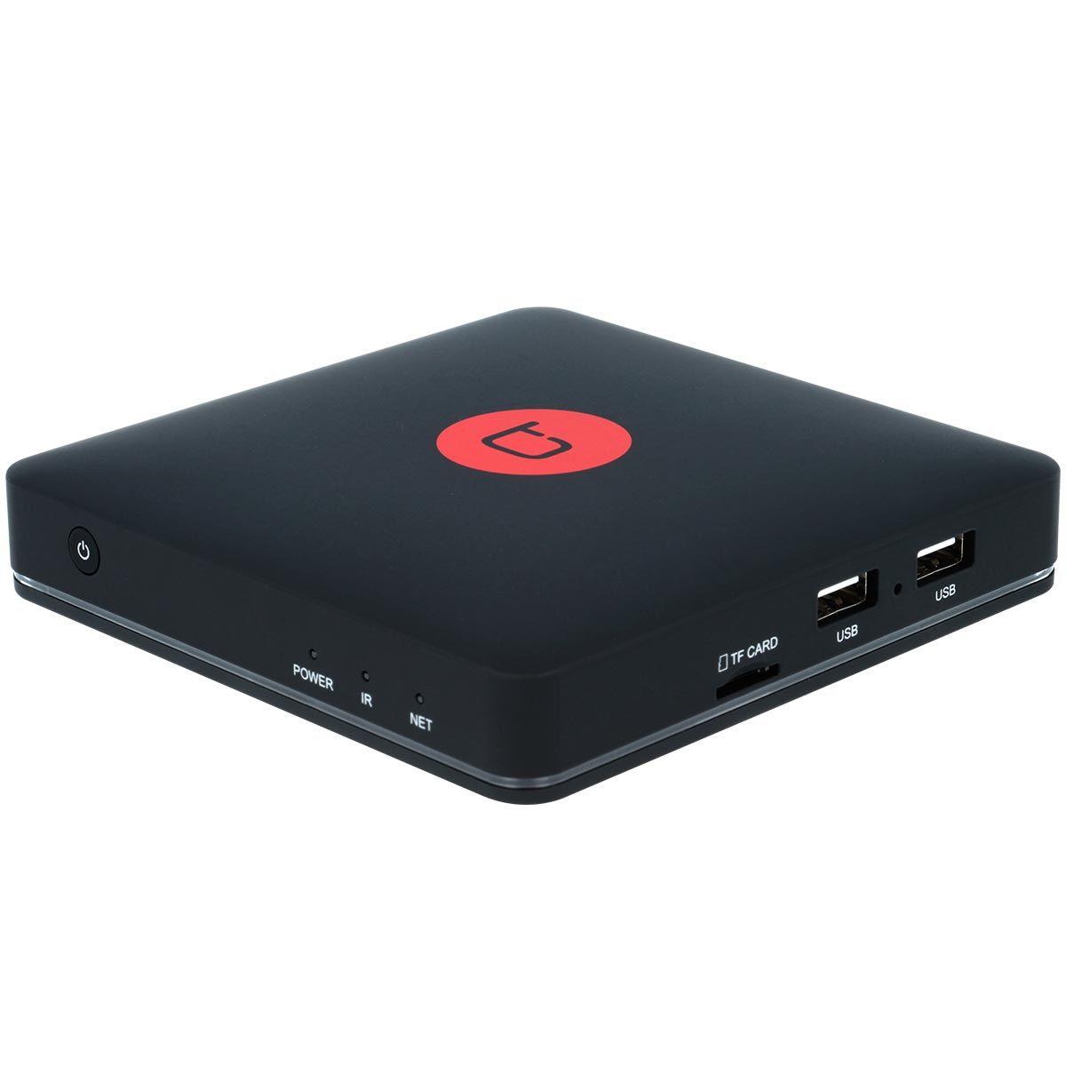 TECHBITE FLIX TV BOX, 4K, MIRACAST, WI-FI, HDMI, LAN, 2x USB, ANDROID TV 8.0