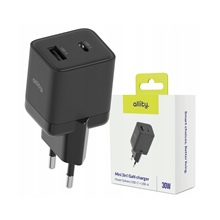 Zobrazit detail produktu Nab�je�ka do s�t� Allity ATC-01-30WAC 30W, 1xUSB, 1xUSB-C �ern�