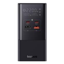 Zobrazit detail produktu Nabjec stanice Baseus PowerCombo Tower 100W 2xzsuvka, 2xUSB, 2xUSB-C ern
