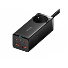 Zobrazit detail produktu Nabjec stanice Baseus GaN3 Pro 100W 1xzsuvka, 2xUSB-C, 2xUSB ern