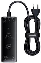 Zobrazit detail produktu Nabjec stanice Baseus GaN Digital 240W 3xUSB-C, 1xUSB, 1xDC ern