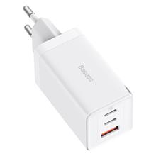 Zobrazit detail produktu Nab�je�ka do s�t� Baseus GaN5 Pro 65W s USB-C/USB-C kabelem 100W 1m, 1xUSB, 2xUSB-C b�l�