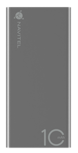 Zobrazit detail produktu Powerbanka Navitel PWR10 AL stbrn