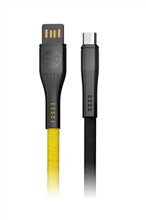 Zobrazit detail produktu Datový kabel Forever Core micro USB 1m 3A textilní plochý žlutý /  černý