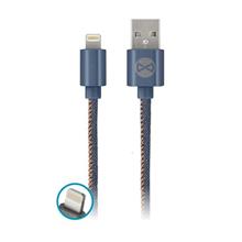 Zobrazit detail produktu Datov kabel Forever Lightning 1m 2A jeans modr