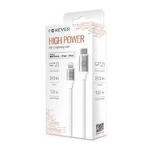 Zobrazit detail produktu Datov kabel Forever USB-C na Lightning MFI 1, 2m 3A 20W WHP12321 bl