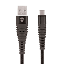 Zobrazit detail produktu Kabel Forever Shark USB/USB-C 1m 2A textiln ern