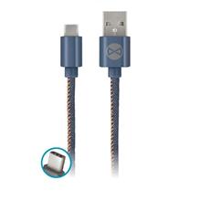 Zobrazit detail produktu Datový kabel Forever USB-C 1m 2A jeans modrý