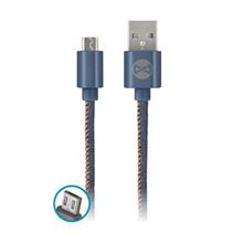 Zobrazit detail produktu Datový kabel Forever micro USB 1m 2A jeans modrý