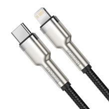 Zobrazit detail produktu Datový kabel Baseus Cafule USB-C/Lightning 25cm PD 20W černý