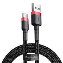 Zobrazit detail produktu Datový kabel Baseus Cafule USB/USB-C 2m 2A červeno-černý
