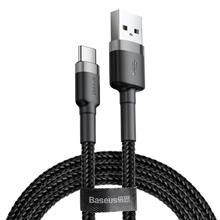 Zobrazit detail produktu Datový kabel Baseus Cafule USB/USB-C 3m 2A šedo-černý