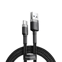 Zobrazit detail produktu Datový kabel Baseus Cafule USB-C 1m 3A šedo-černý