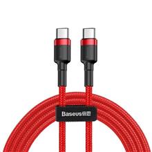 Zobrazit detail produktu Kabel Baseus Cafule USB-C/USB-C 2m 60W erven