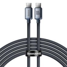 Zobrazit detail produktu Kabel Baseus Crystal Shine USB-C/USB-C 2m 100W ern