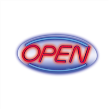Zobrazit detail produktu Dekorativn LED neon Open modro-erven