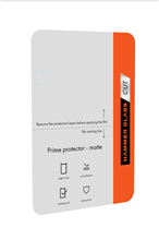 Zobrazit detail produktu Ochrann flie Hammer Glass Prime Protector Matte pro telefony do 7,5" (balen po 10ks)