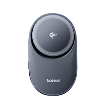 Zobrazit detail produktu Dr��k do auta s bezdr�tov�m nab�jen�m Qi2 Baseus PrimeTrip VC1 Pro do ventila�n� m��ky �ern�