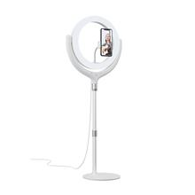 Zobrazit detail produktu Univerzální selfie stojan se světelným prstencem 12” (40 cm) Devia bílý