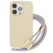 Zobrazit detail produktu Silikonový zadní kryt se šňůrkou Epico pro iPhone 14 Plus (6, 7") růžový