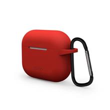 Zobrazit detail produktu Epico silikonov pouzdro Outdoor Cover s karabinou pro Apple AirPods 3 erven