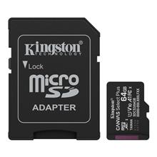 Zobrazit detail produktu Pamov karta 64GB Kingston microSDXC Canvas SelectPlus Gen3 100MB/s A1 s adaptrem