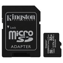 Zobrazit detail produktu Paměťová karta Kingston Micro 32GB Class 10 UHS-I s adaptérem SD2
