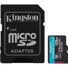 Zobrazit detail produktu Paměťová karta Kingston Canvas Go Plus SDXC 128GB 170R A2 U3 V30 s adaptérem