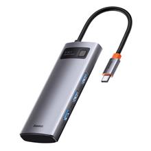 Zobrazit detail produktu Dokovac stanice 5v1 Baseus Metal Gleam 100W 1xUSB-C, 3xUSB, 1xHDMI ed