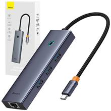 Zobrazit detail produktu Dokovac stanice 6v1 Baseus Ultra Joy 100W 1xUSB-C, 3xUSB, 1xHDMI, 1xRJ45 ed