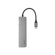 Zobrazit detail produktu Dokovac stanice 7v1 Epico Hub 100W 1xUSB-C, 2xUSB, 1xHDMI, 1xRJ45, SD/microSD slot ed