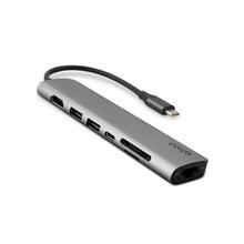 Zobrazit detail produktu Epico hub USB-C Multimedia 3 šedý