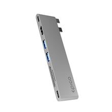 Zobrazit detail produktu Dokovac stanice 7v1 Epico Pro Hub 100W 2xUSB-C, 2xUSB, SD/microSD slot ed